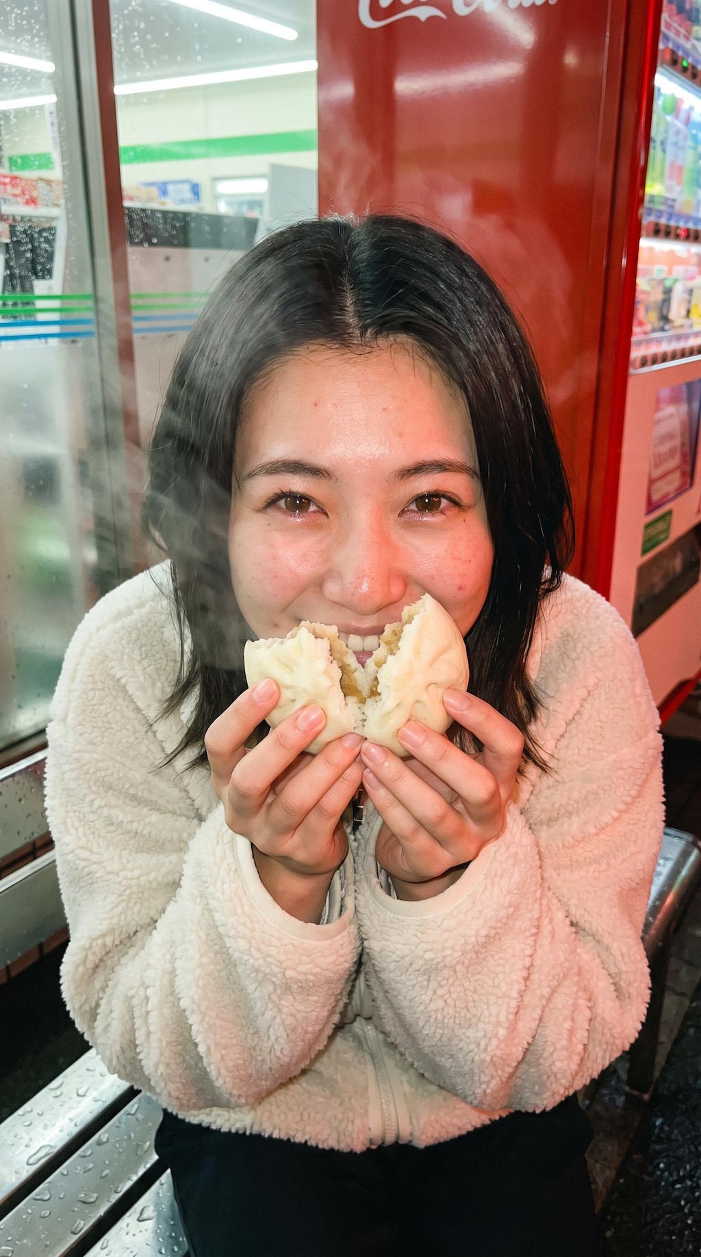 Warm Buns on a Snowy Evening
