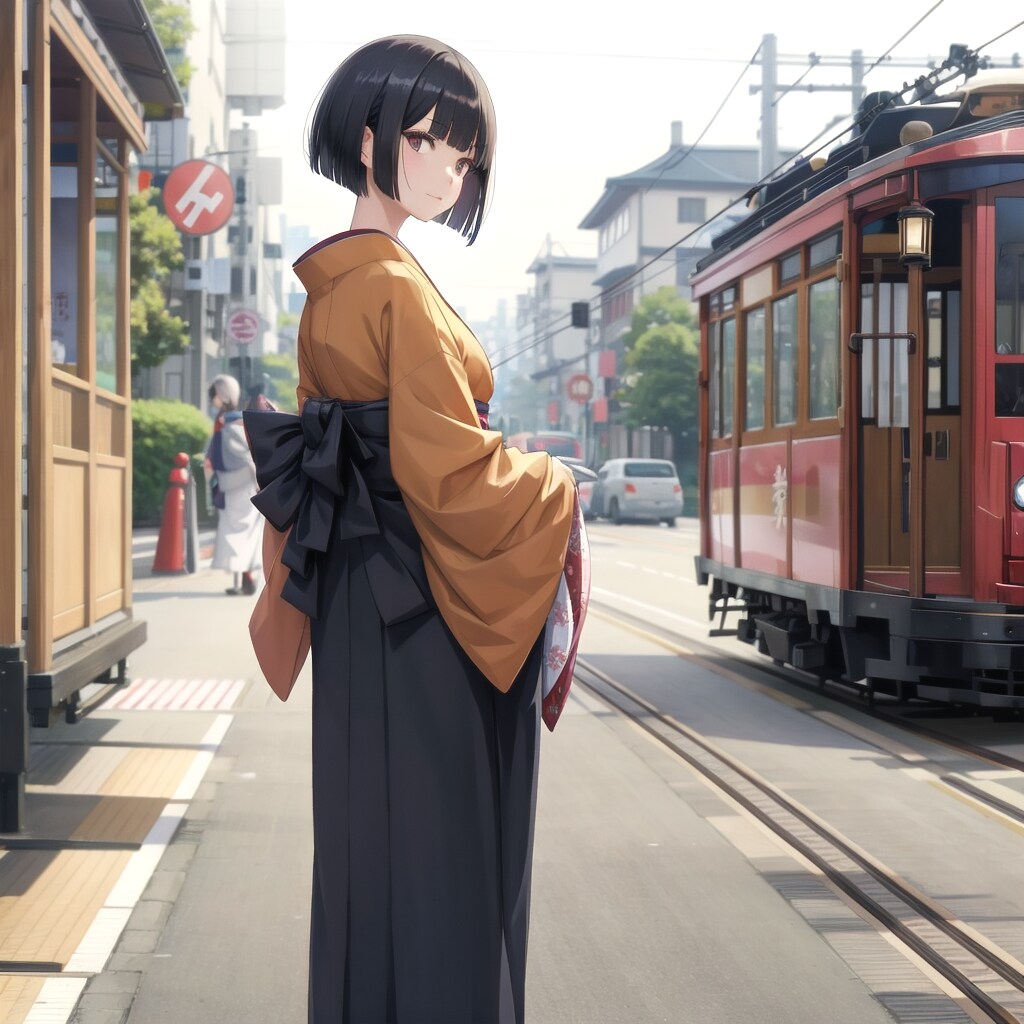 レトロな風景