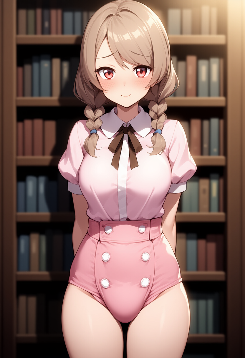 ブラウス風ロンパース（？）