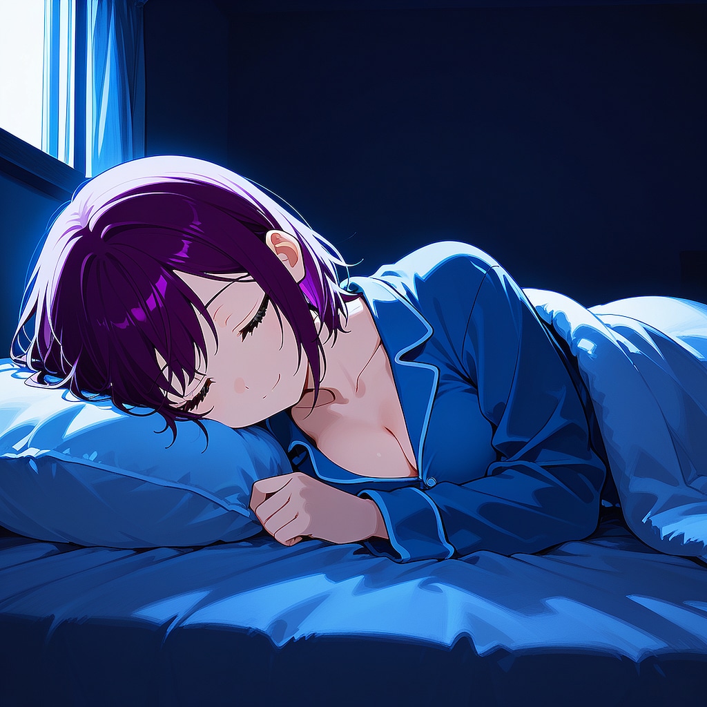 おやすみなさい（挨拶メイドの芽衣ちゃん）