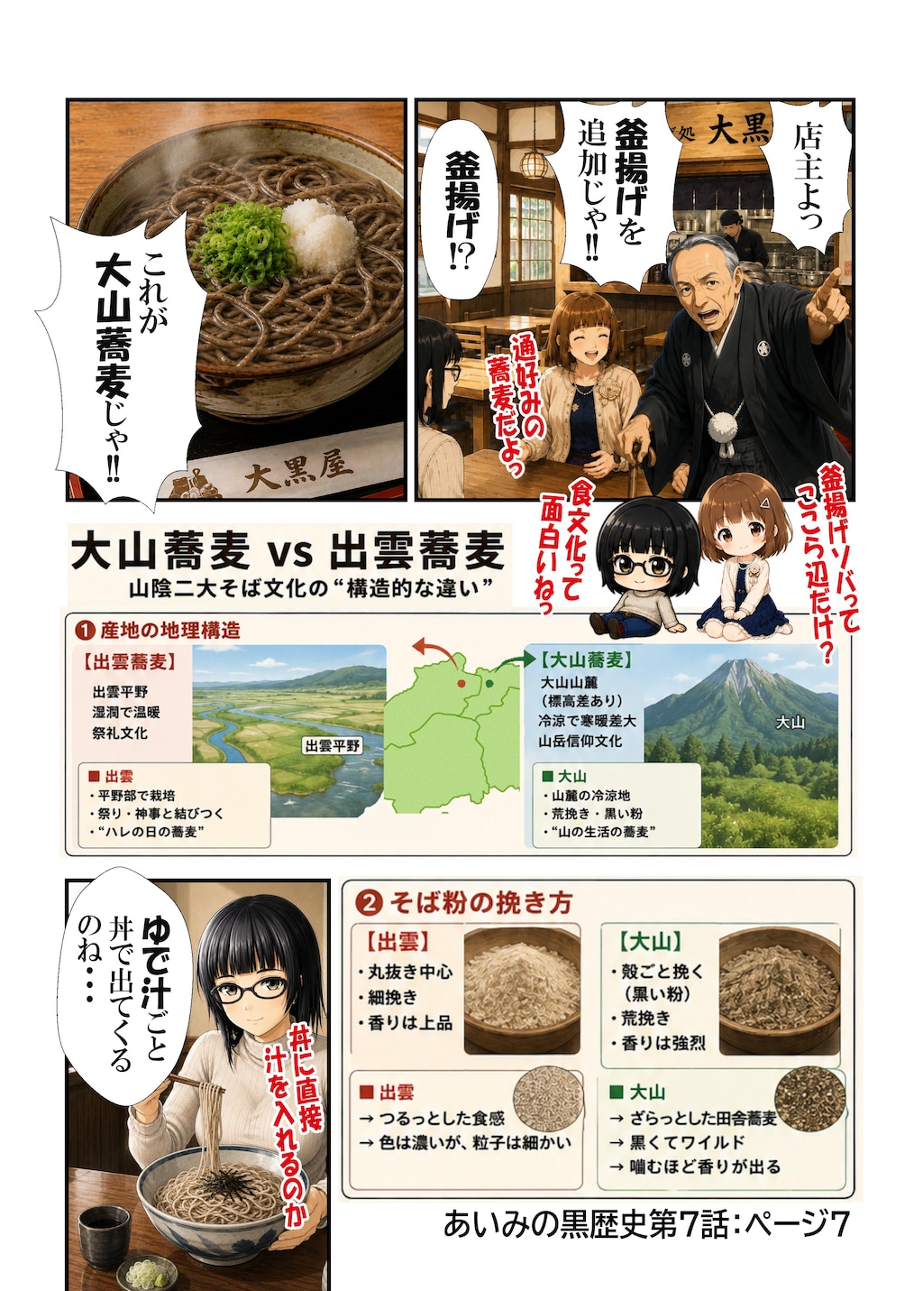あいみのくろ歴史第７話：松江VS米子