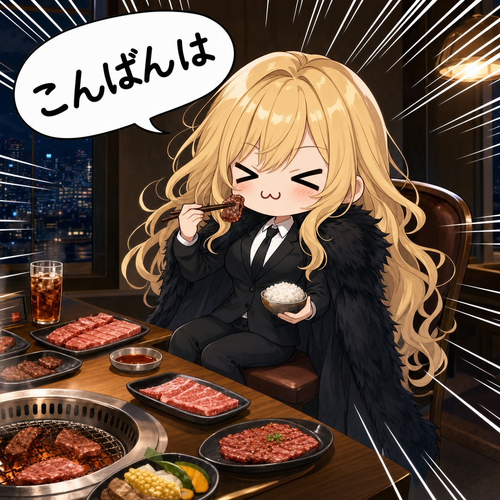 焼肉とエリザベス