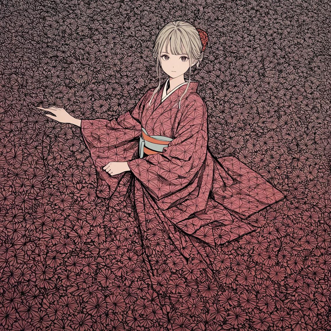 小紋 其の一 | の人気AIイラスト・グラビア