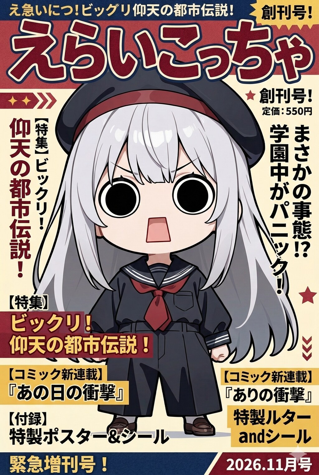 雑誌えらいこっちゃ嬢