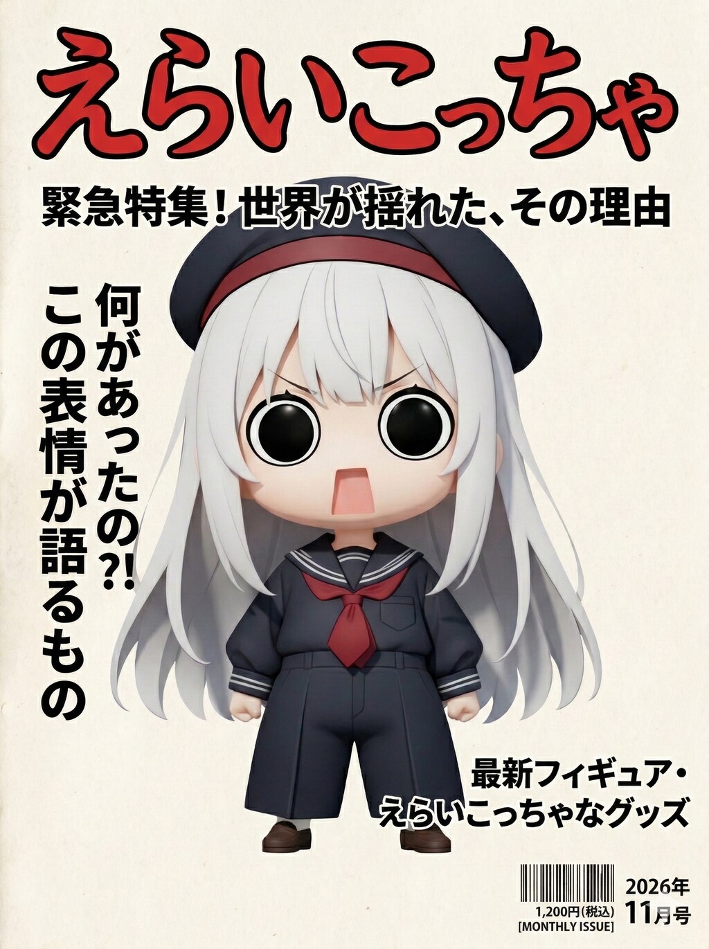 雑誌えらいこっちゃ嬢