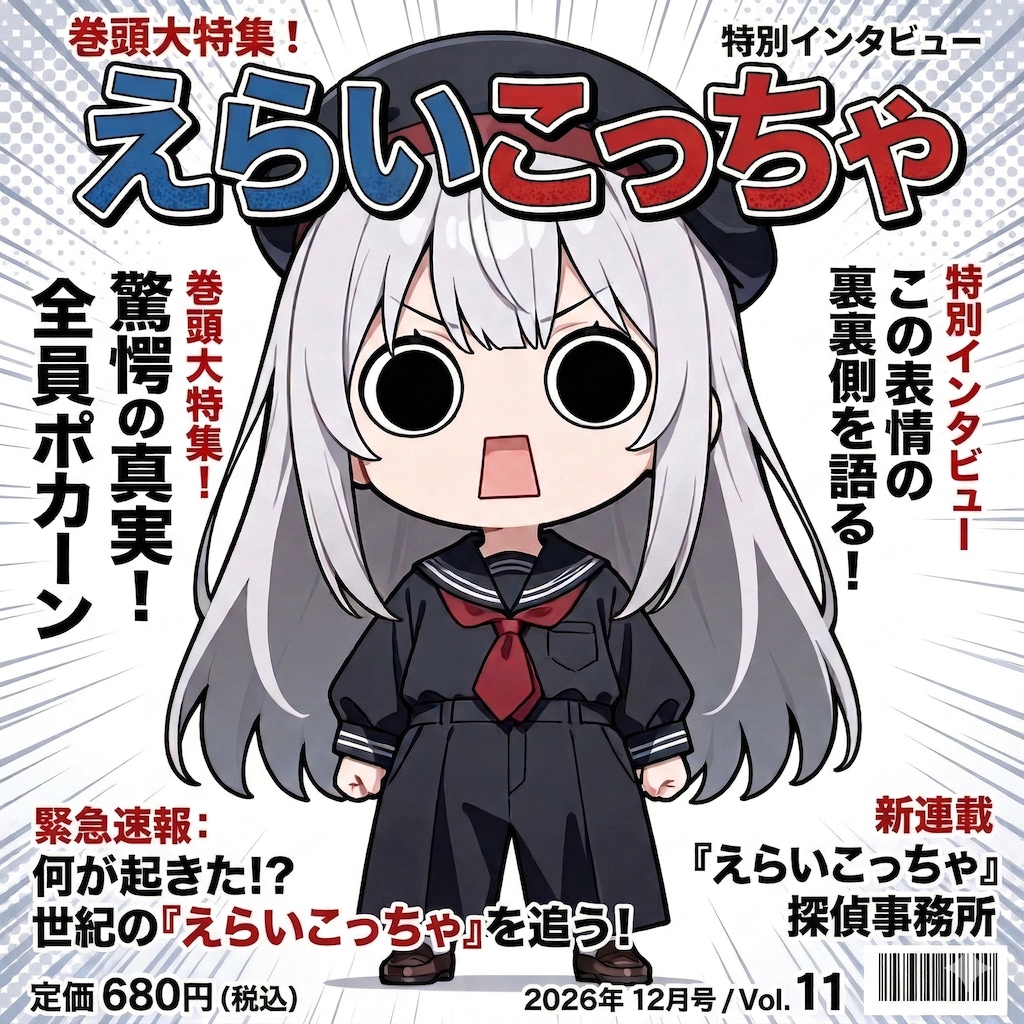 雑誌えらいこっちゃ嬢