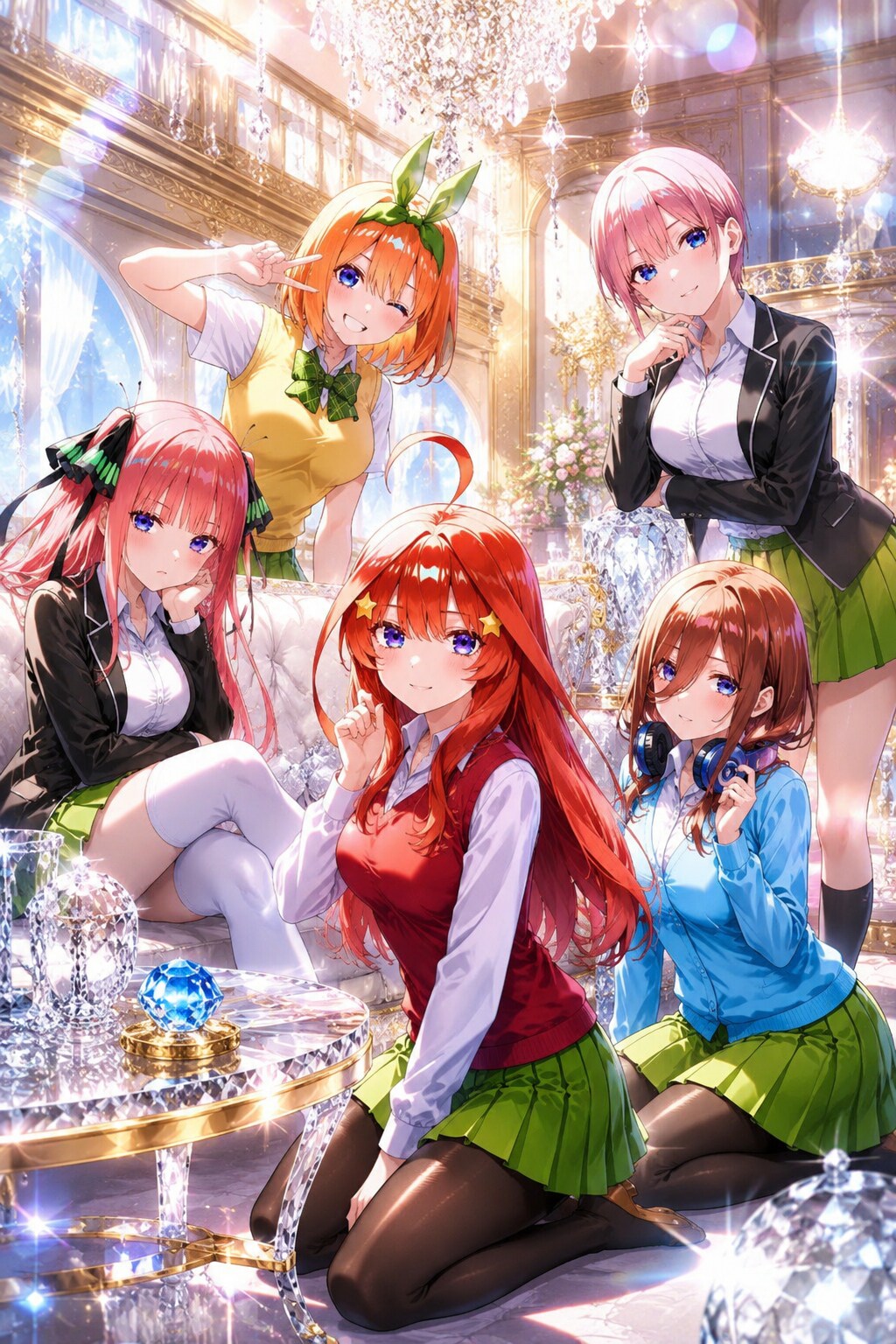 五つ子　五等分の花嫁