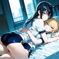 体操服の２人 2枚目