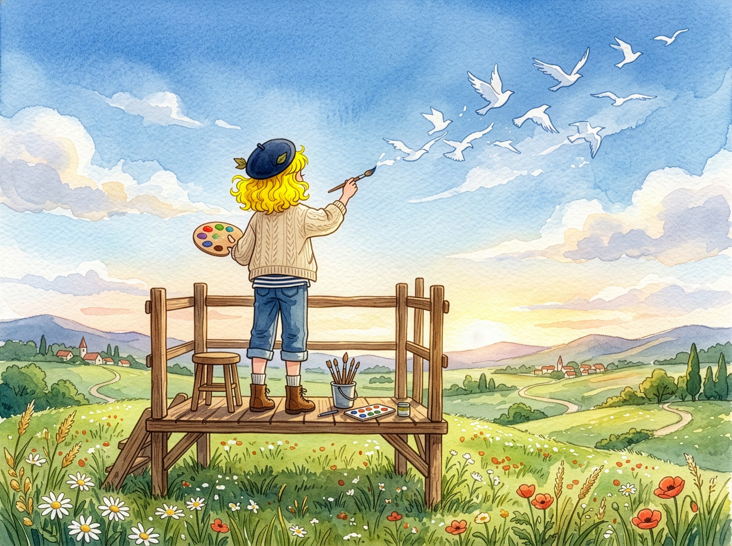 夢を描く | の人気AIイラスト・グラビア