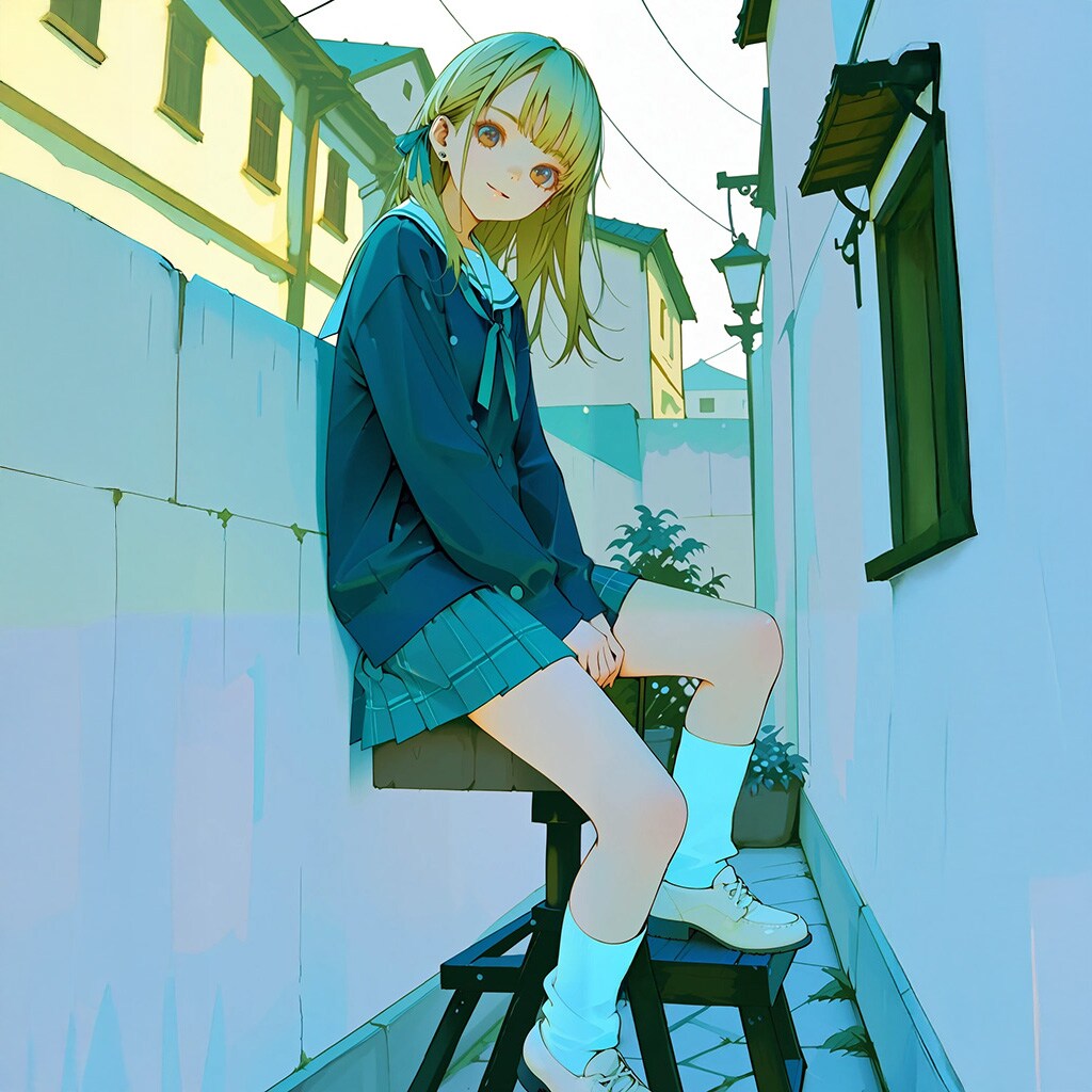 「裏庭なんにもないね」 | の人気AIイラスト・グラビア