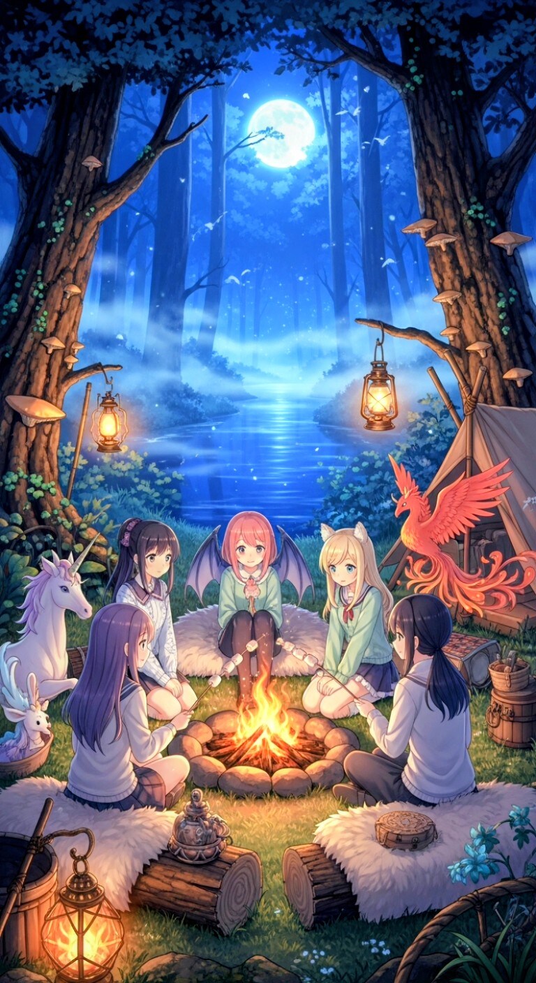🧑‍🤝‍🧑 キャンプ (*´ω`*)