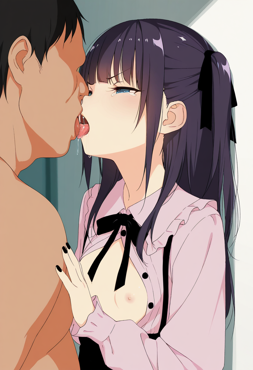 キスはNGなのに守ってもらえない地雷系ちゃん