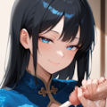 チャイナドレス娘と💖（３枚あるよ） 2枚目