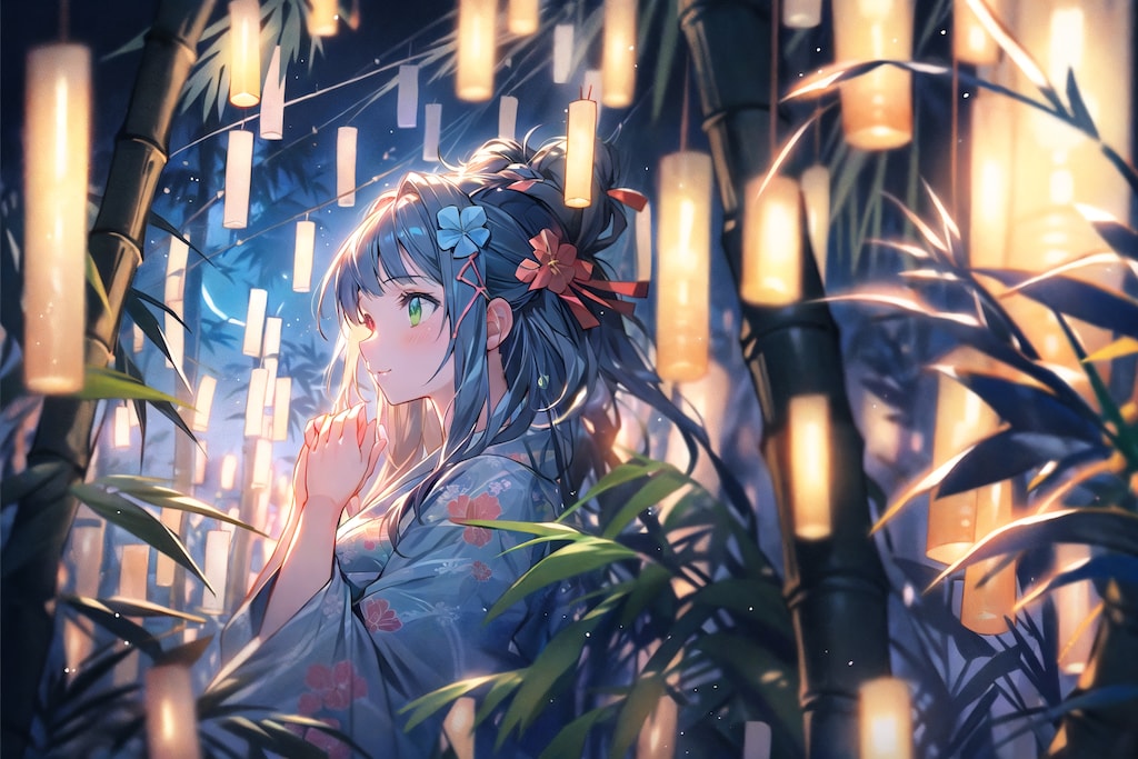 願いが星空に届く夜