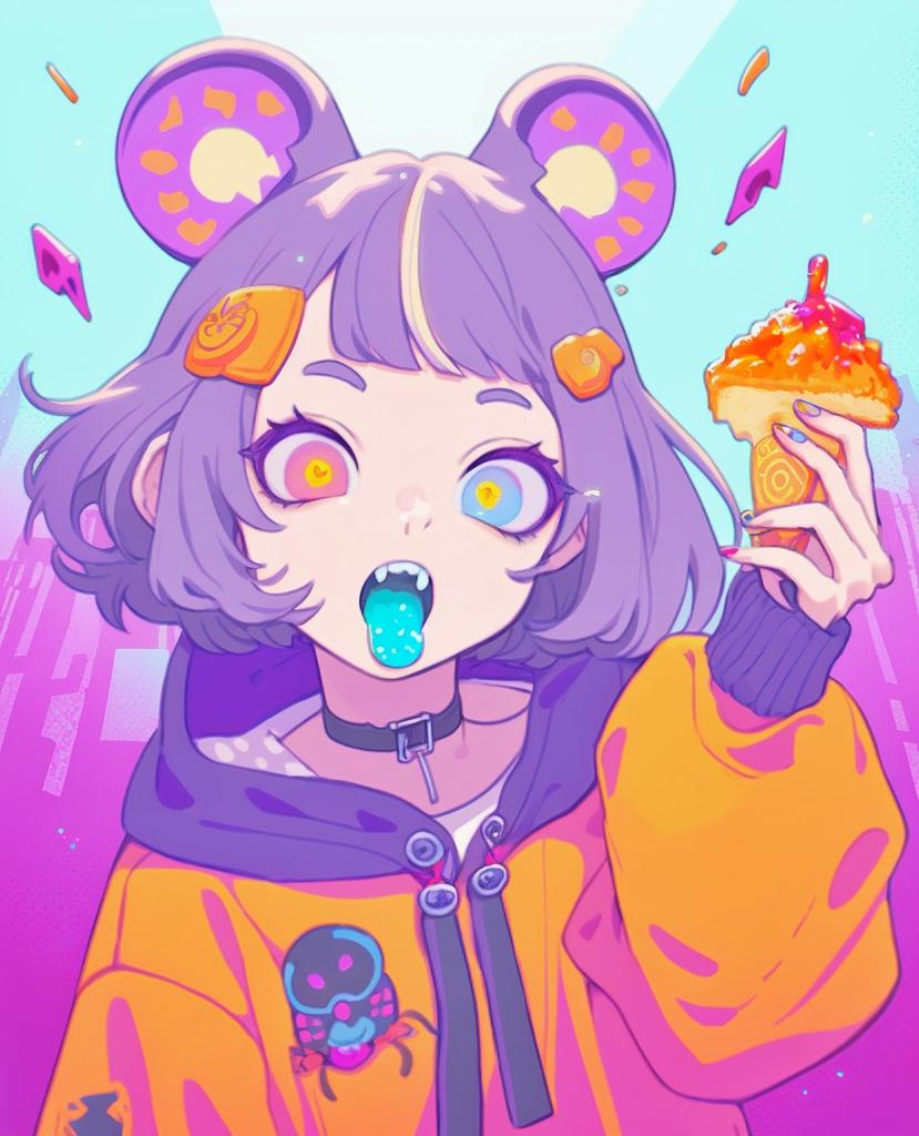 ふぁんきぃパーカーガール
