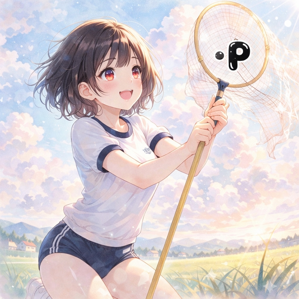 「・P」を追いかけて ~ 黒髪ボブのブルマ娘８６ ~