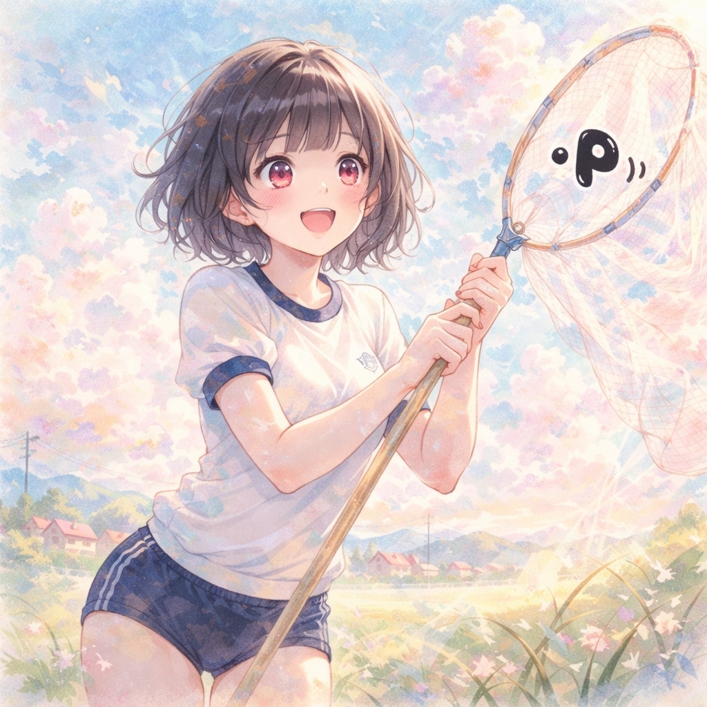 「・P」を追いかけて ~ 黒髪ボブのブルマ娘８６ ~