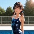 スク水日焼け少女 3枚目