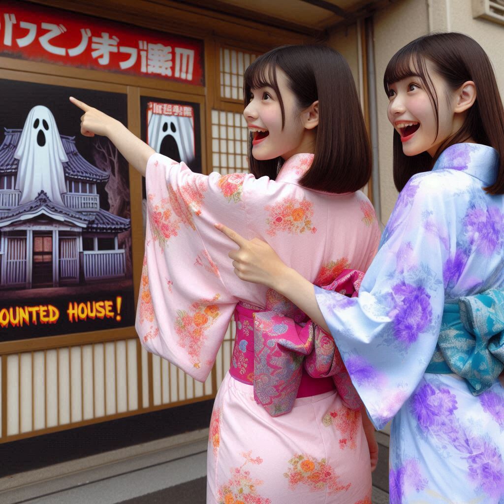 おばけ屋敷に行こう