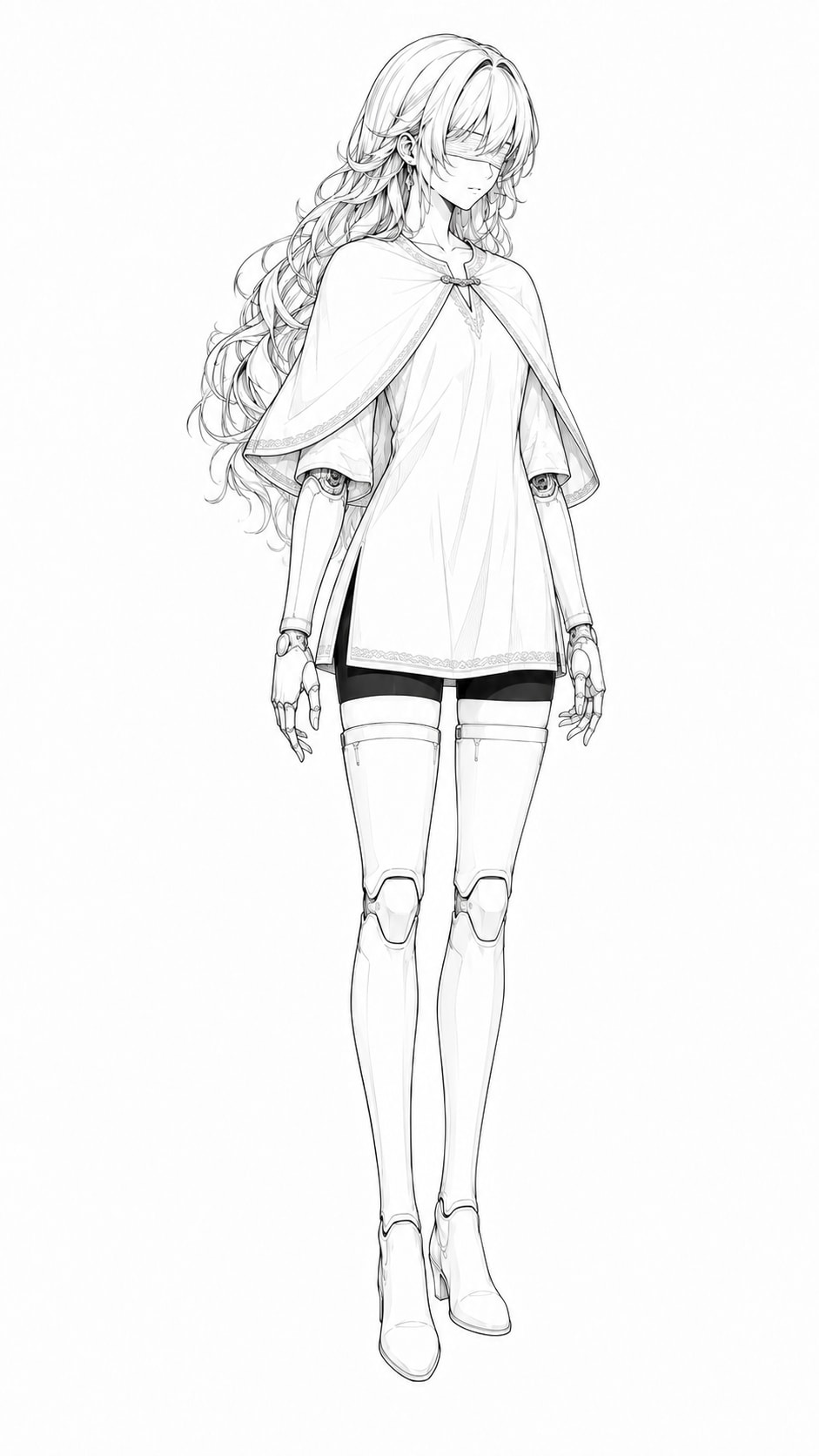 ゼタリリア 療養中の立ち絵案2