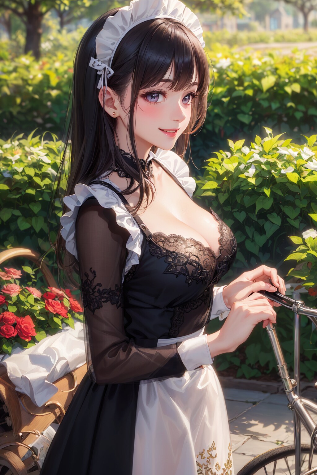 パティオでティータイム