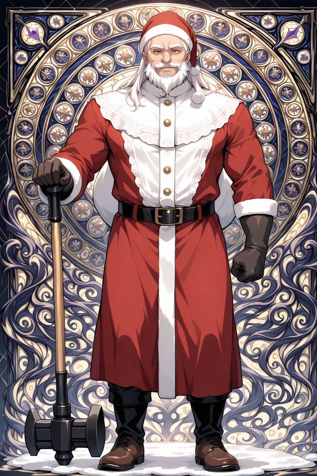 スレッジハンマーサンタ | の人気AIイラスト・グラビア