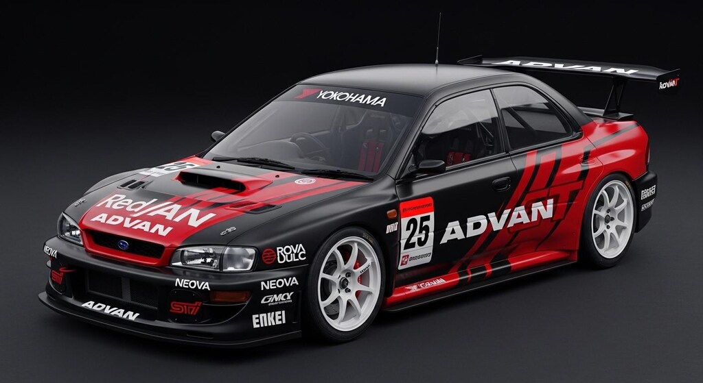 アドバンインプレッサレーシングカー