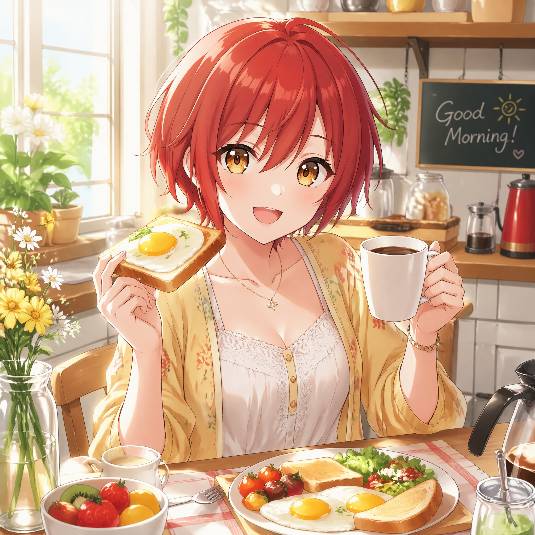 朝食（２）秋津七海　GPTimages2.0 | の人気AIイラスト・グラビア