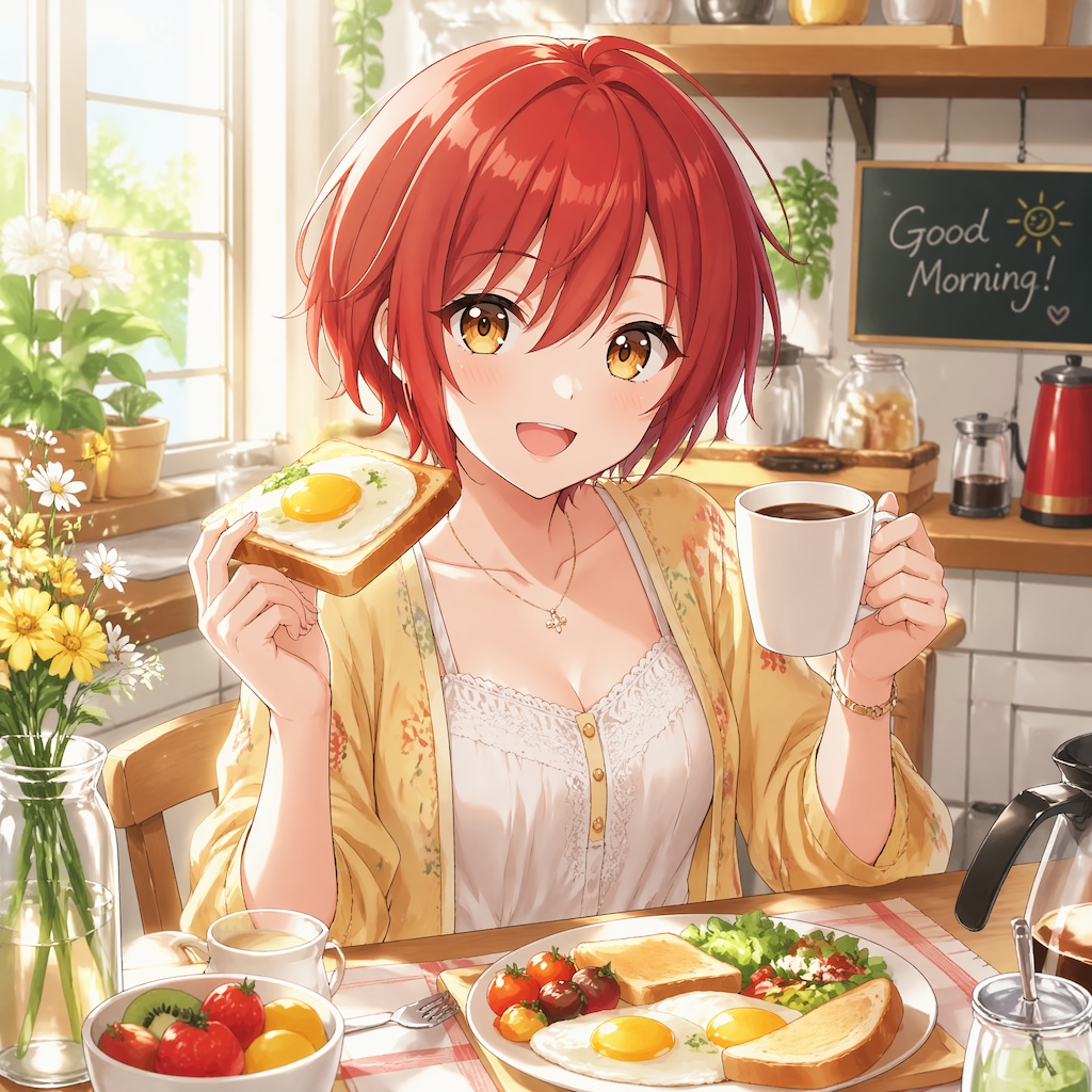 朝食（２）秋津七海　GPTimages2.0