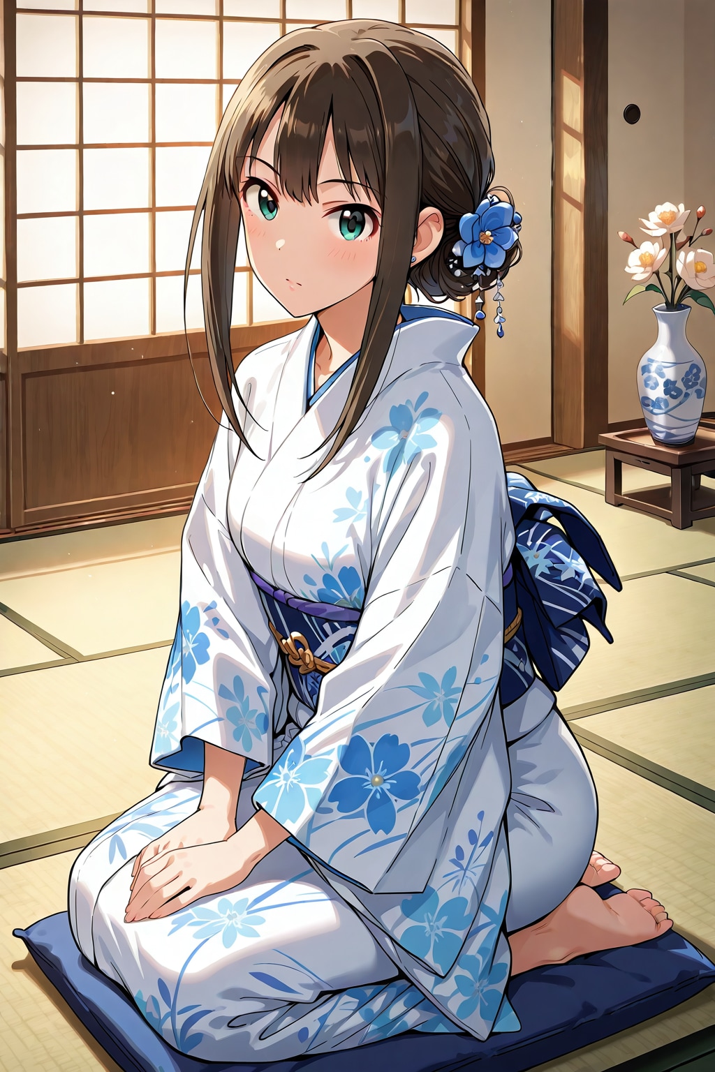 着物を着たアイドル