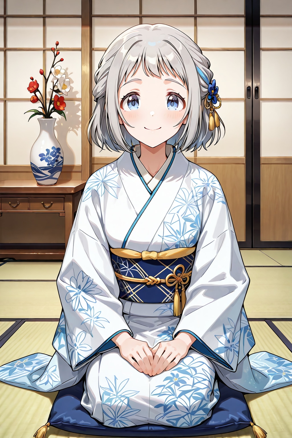 着物を着たアイドル