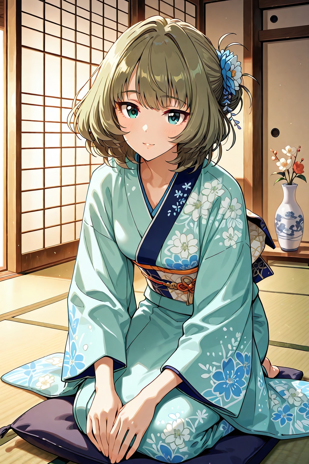 着物を着たアイドル