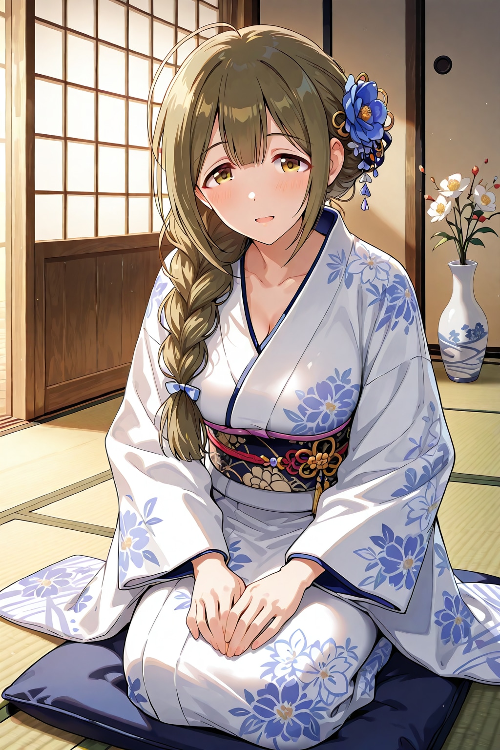 着物を着たアイドル