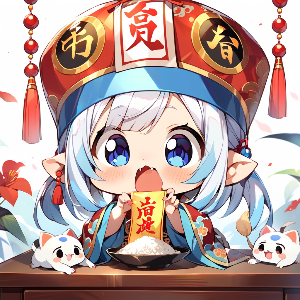 お札はご飯食べるとき邪魔なのだ | の人気AIイラスト・グラビア