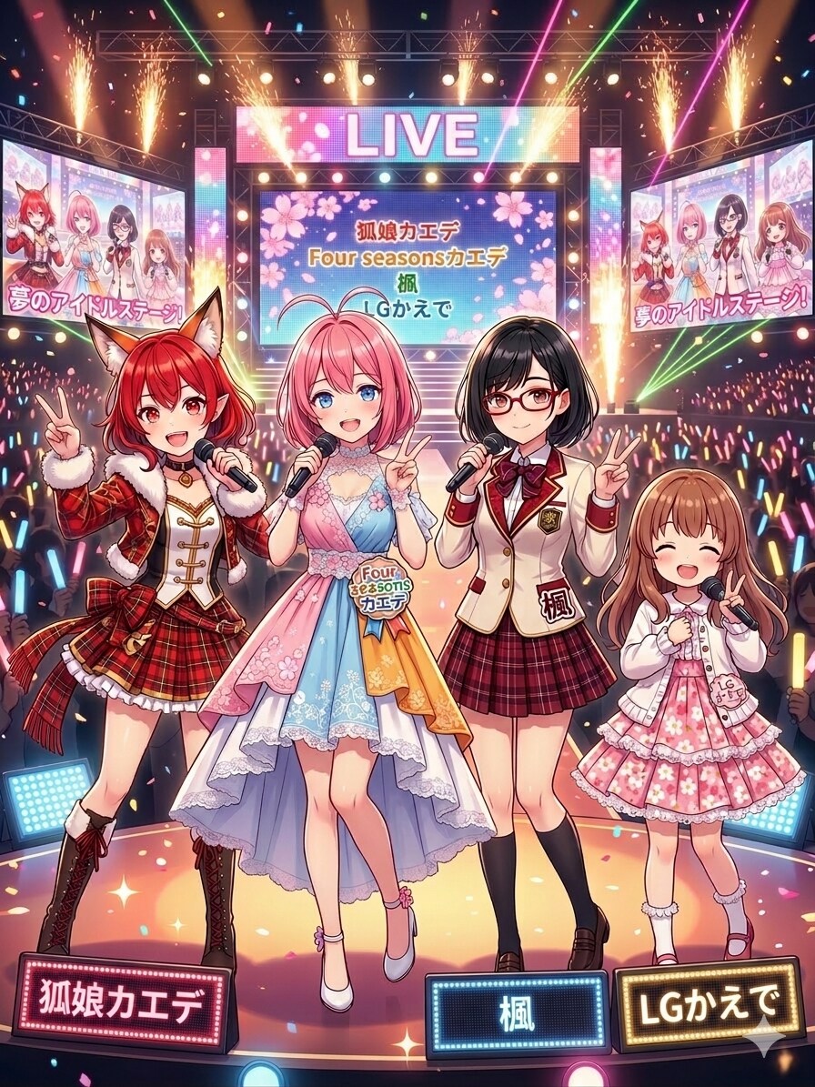 カエデフェス&それぞれのカエデちゃん