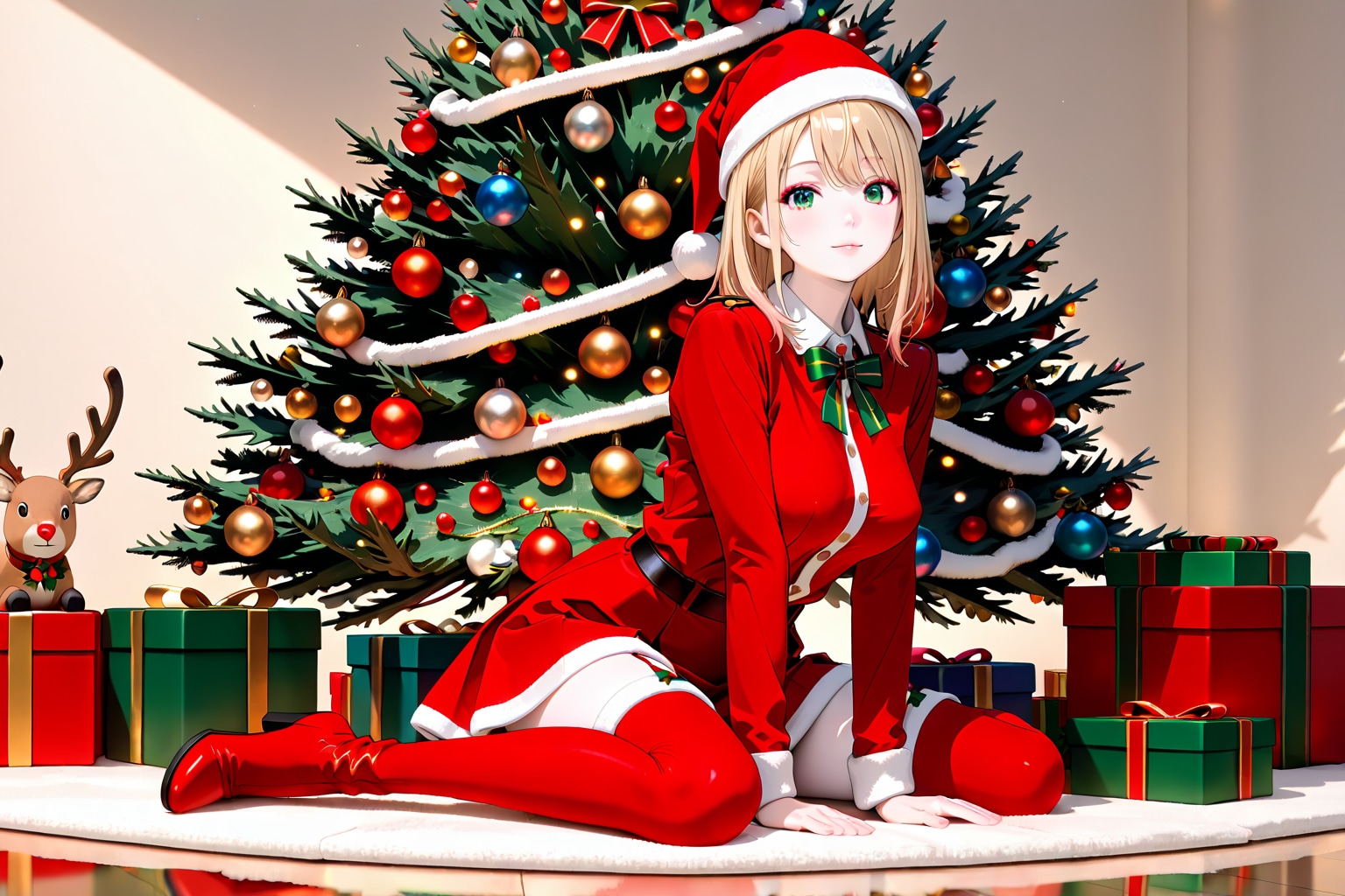 お題-ちちぷいクリスマス2025-5- | の人気AIイラスト・グラビア