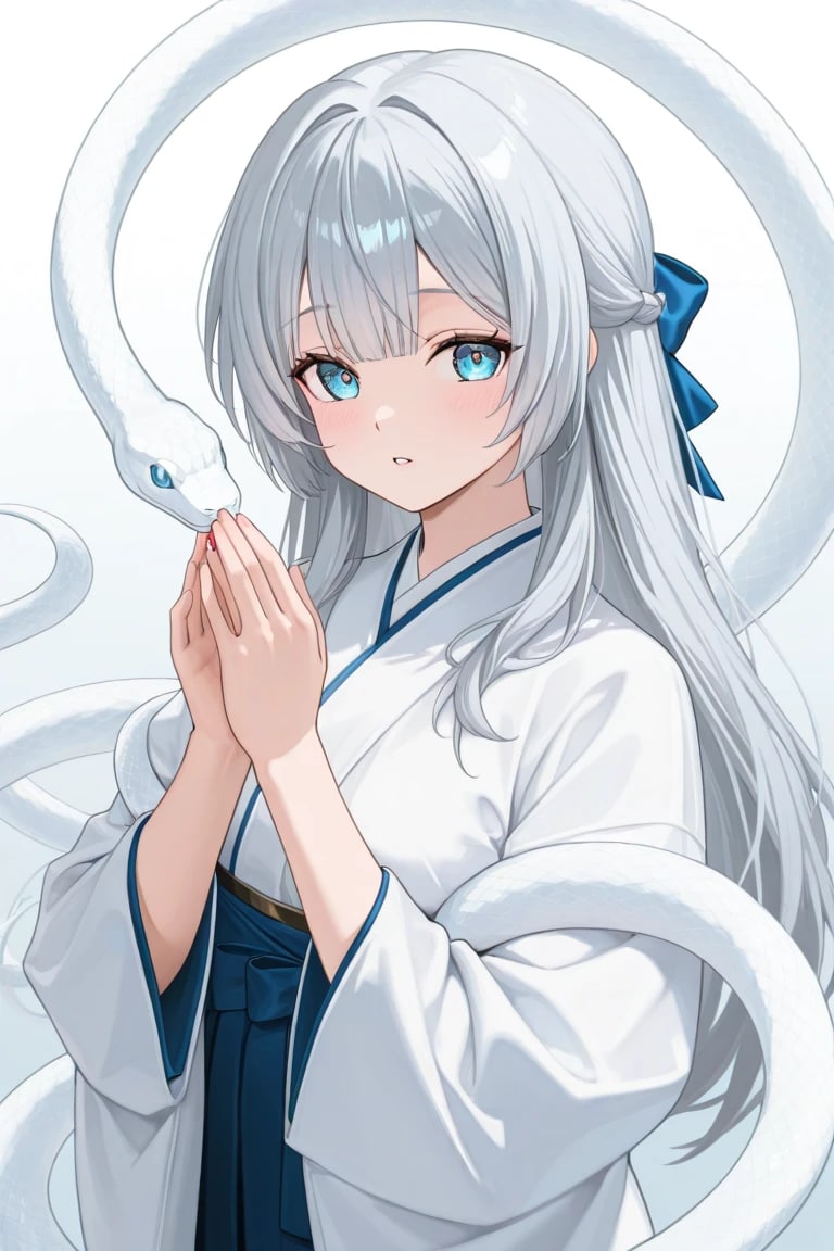 白ヘビの御神体 | の人気AIイラスト・グラビア