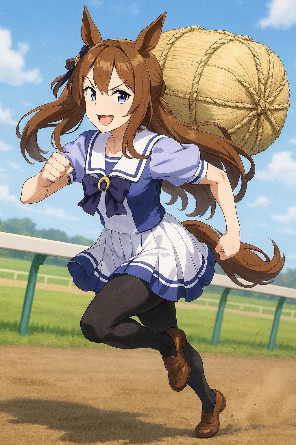 ハンデ:米俵60kg