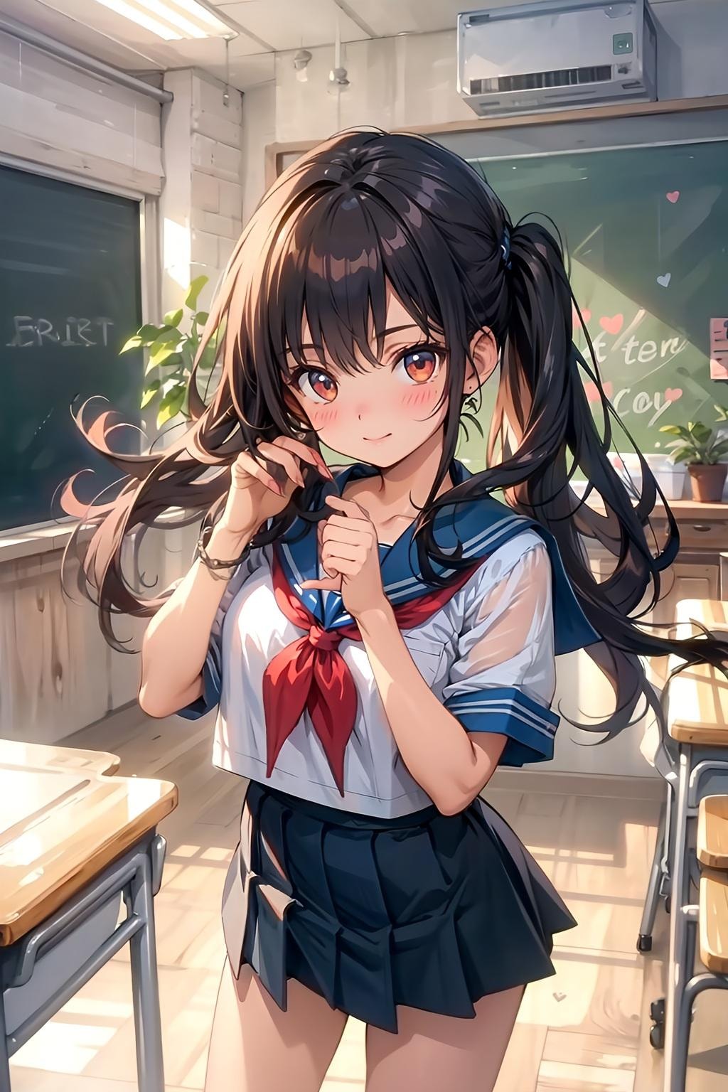 ちちぷいJK（立ち姿）
