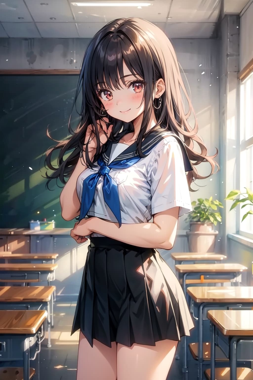 ちちぷいJK（立ち姿）