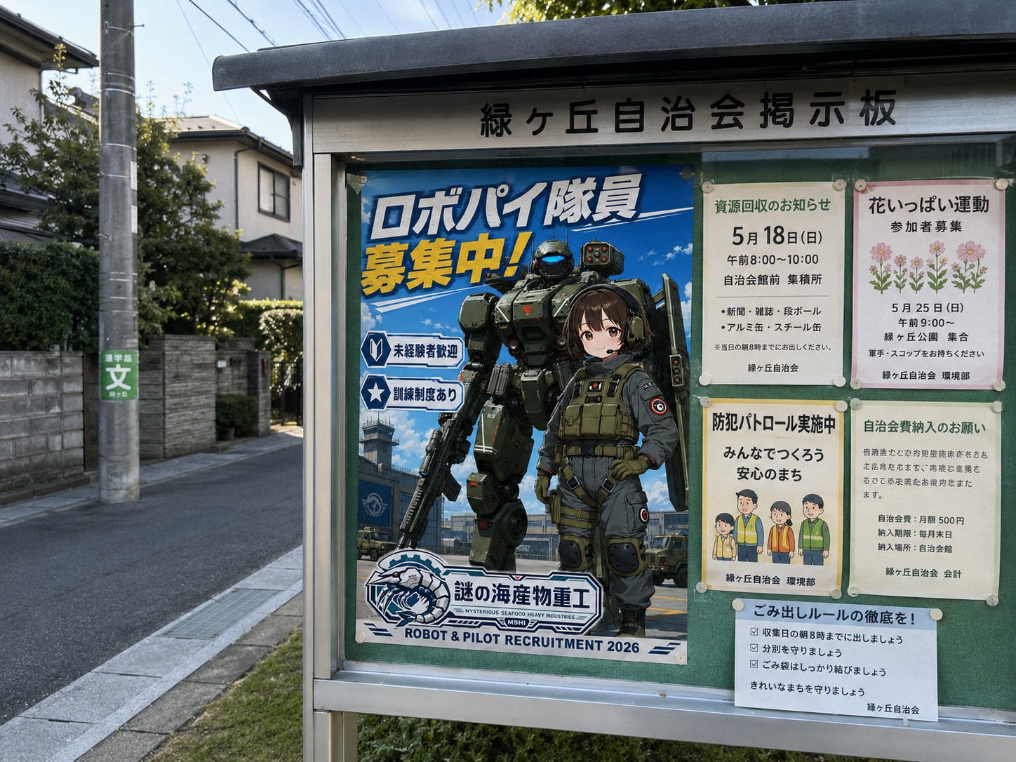 ロボパイ隊員募集中！