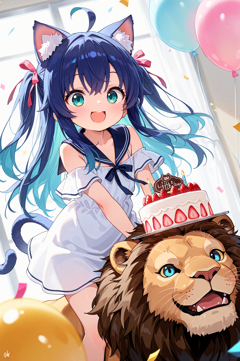 【がぞうどうぞ】４月４日はねこなみさくらさんの誕生日！