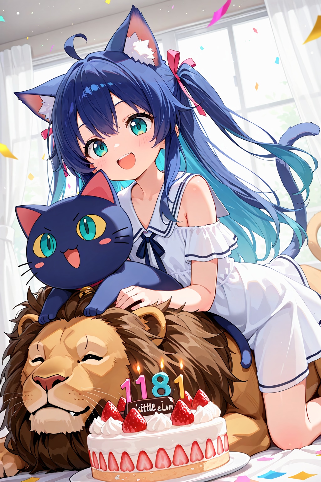【がぞうどうぞ】４月４日はねこなみさくらさんの誕生日！