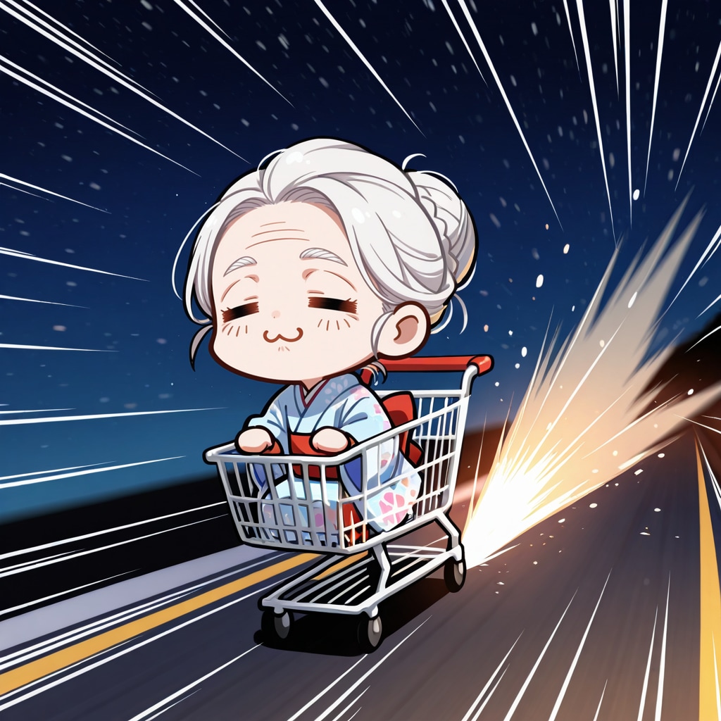 笑顔のターボばあちゃん