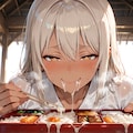 ぶっかけ食事風景 2 3枚目