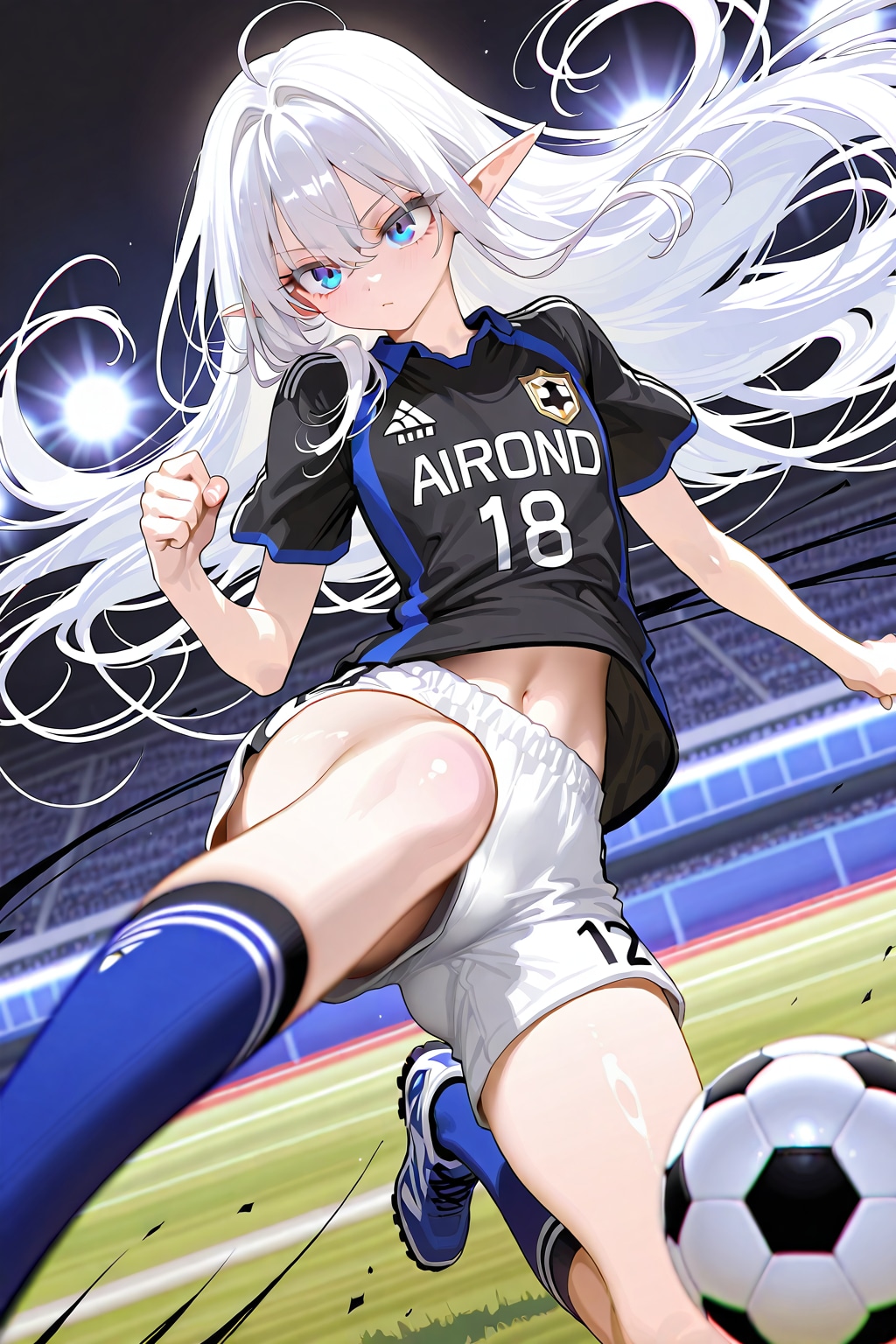 エルフなLILYちゃん。※別衣装＋サッカーver