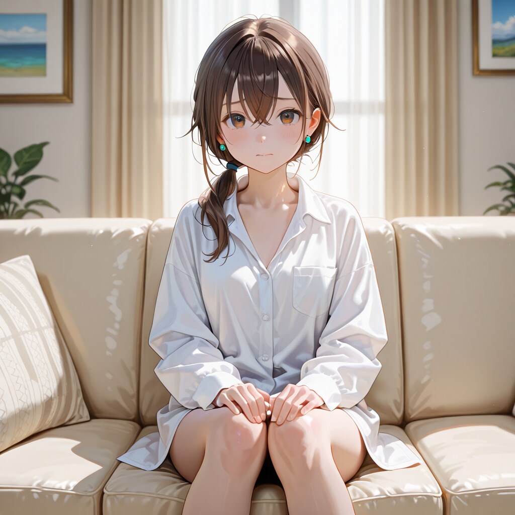 歩美 彼シャツ (2)