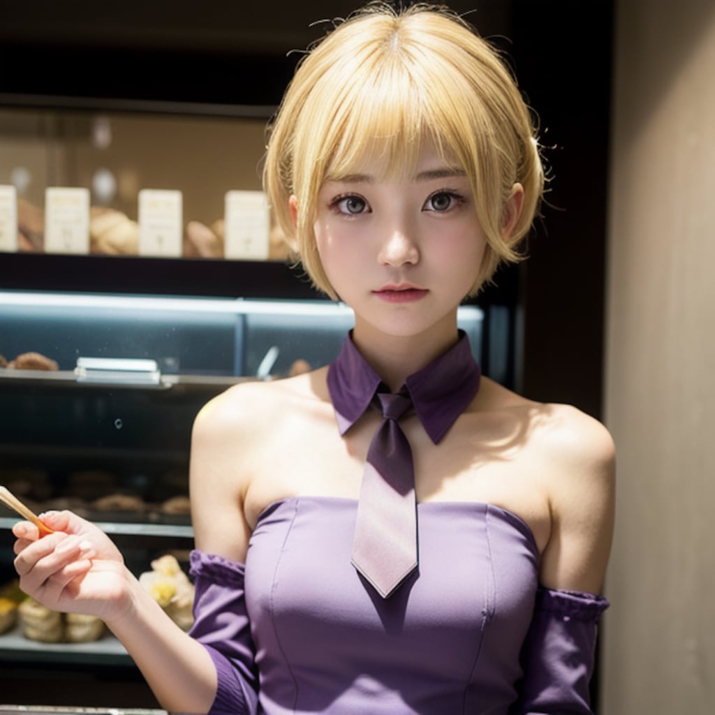 ジェラート屋の看板娘