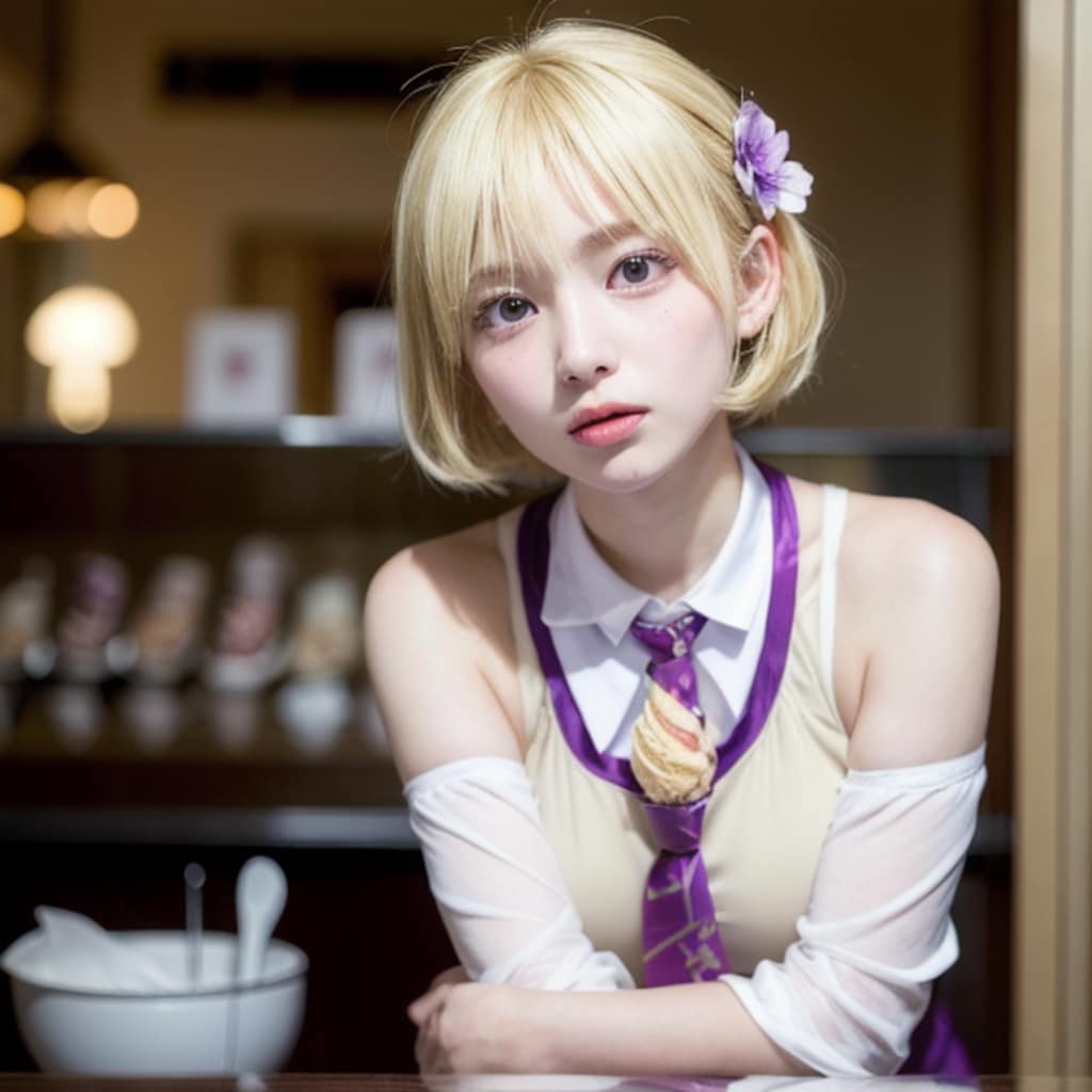 ジェラート屋の看板娘