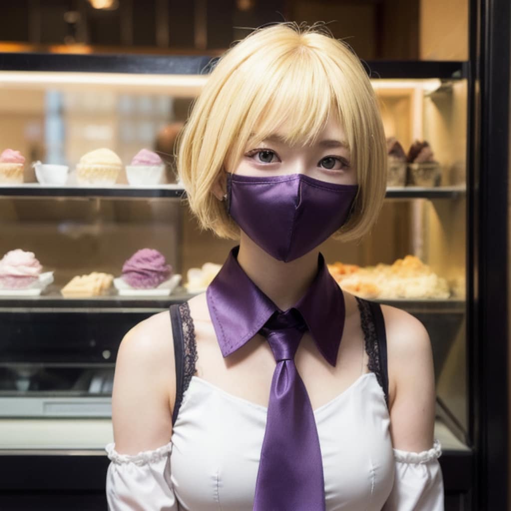 ジェラート屋の看板娘